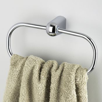 Кольцо для полотенец WasserKRAFT Berkel K-6860 Хром — фото 2, Полотенцедержатели