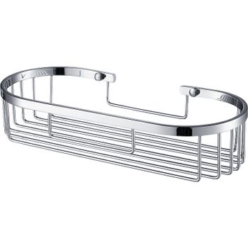 Полка корзина Schein Accessories 9312CH Хром — фото 1, Полки для ванной и душа