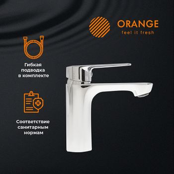 Смеситель для раковины Orange Sofi 2.0 M46-021cr Хром — фото 7, Смесители для раковины