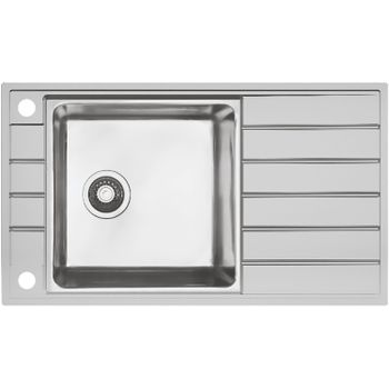 Кухонная мойка Seaman Eco Roma SMR-8650A.B Нержавеющая сталь — фото 1, Кухонные мойки