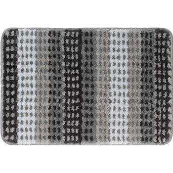 Коврик для ванной комнаты Grampus Point 40х60 GR-5201K Серый — фото 1, Коврики для ванной комнаты