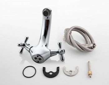 Смеситель для раковины Frap H25 F1025 Хром — фото 8, Смесители для раковины