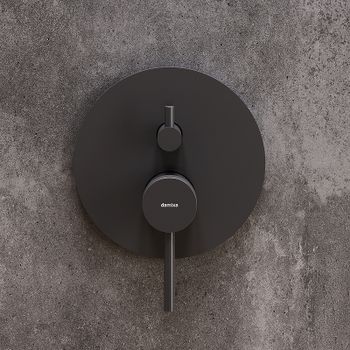 Смеситель для душа Damixa Scandinavian Pure 367100300 Черный матовый — фото 2, Смеситель для душа