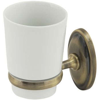 Стакан для зубных щеток Veragio Bonjour VR.BNR-7840.BR Бронза — фото 1, Стаканы для зубных щеток
