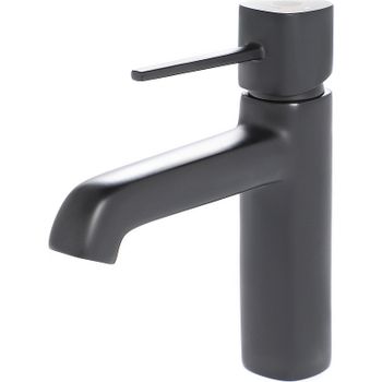 Смеситель для раковины Orange Karl M05-021b Черный — фото 2, Смесители для раковины