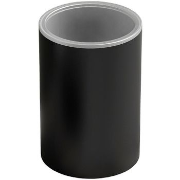Стакан для зубных щеток Colombo Design Plus W4941.NM Черный матовый — фото 1, Стаканы для зубных щеток