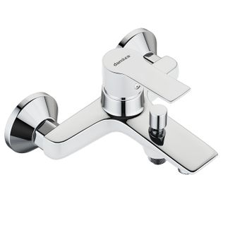 Смеситель для ванны Damixa Origin Elegance 841000000 Хром Белый — фото 2, Смеситель для ванны