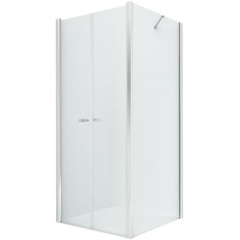 Душевой уголок New Trendy New Soleo Chrome 90x70 D-0145A/D-0090B профиль Хром стекло прозрачное — фото 1, Прямоугольные душевые уголки