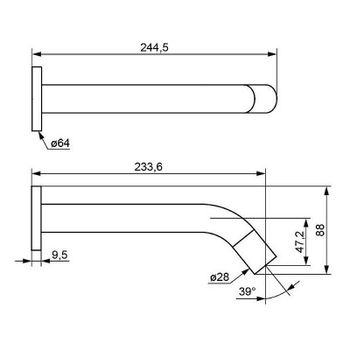 Смеситель для раковины ESKO SNR28B Черный матовый — фото 2, Смесители для раковины