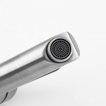 Смеситель для раковины Frap F10801 Сатин — фото 3, Смесители для раковины