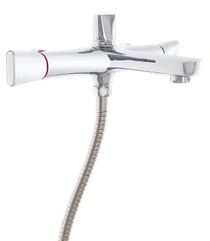 Комплект смесителей Orange Lotos M32-311cr Хром — фото 4, Готовые комплекты для ванной комнаты