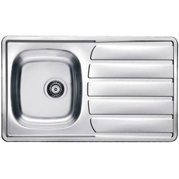 Кухонная мойка Alveus Zoom 30 NAT-90 860x500 1098773 Натуральная сталь — фото 1, Кухонные мойки