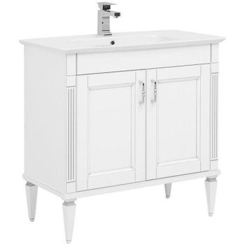 Тумба под раковину Aquanet Селена 90 201649 Белая — фото 1, Тумбы под раковину