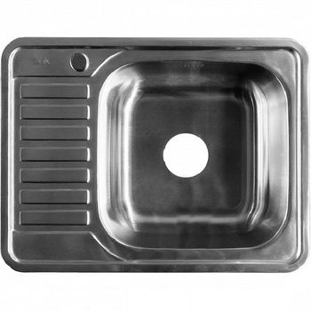 Кухонная мойка Iddis Basic 65 BAS65SRi77 Хром — фото 1, Кухонные мойки