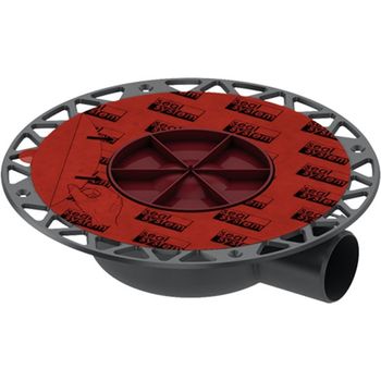 Сифон для душевого трапа Tece Drainpoint S DN50 3601401 горизонтальный для террас и балконов без декоративной решетки — фото 1, Трапы для душа