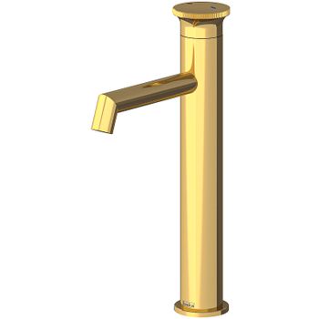 Смеситель для раковины Teska Arte Leo L E5527 Золото — фото 1, Смесители для раковины