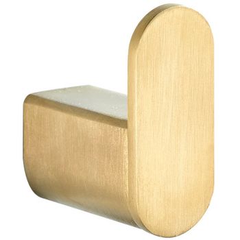 Крючок CeramaLux Florenzia 63101 Золото матовое — фото 1, Крючки для полотенец