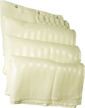 Штора для ванны Haiba HB74002 Желтая — фото 2, Шторы для ванной