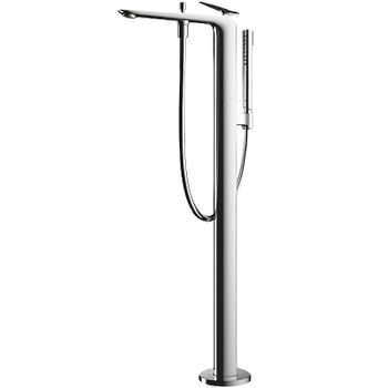 Смеситель для ванны Toto ZA TBP03301R Хром — фото 1, Смесители напольные