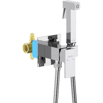 Гигиенический душ со смесителем Aquatek Либра AQ1022CR Хром — фото 2, Гигиенические души