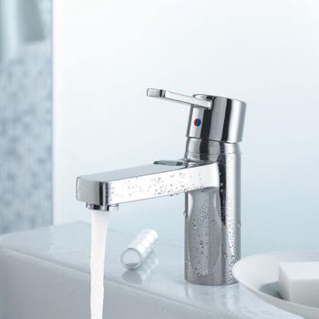 Смеситель для раковины Kludi Zenta XL 382600575 Хром — фото 4, Смесители для раковины