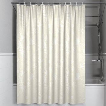 Шторка для ванны Iddis Basic B59P118i11 180х180 Бежевая — фото 1, Шторы для ванной