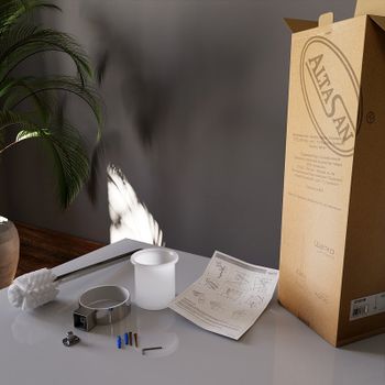 Товар: Ершик для унитаза Altasan Лотос ЛТ90Х Хром - фото 3 Ершик для унитаза Altasan Лотос ЛТ90Х Хром — фото 3, Ершики для унитаза