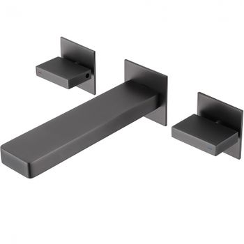 Смеситель для раковины Abber Daheim AF82122NG Никель — фото 1, Смесители для раковины