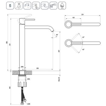 Товар: Смеситель для раковины Ravak Espirit ES 015.00CR X070194 Хром - фото 4 Смеситель для раковины Ravak Espirit ES 015.00CR X070194 Хром — фото 4, Смесители для раковины