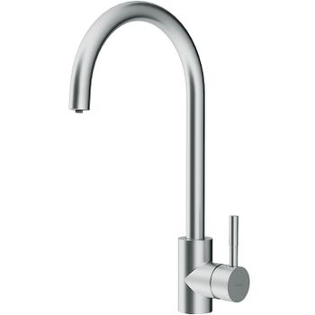 Смеситель для кухни Damixa Merkur 400721400 Никель — фото 1, Смесители для кухни