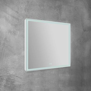 Зеркало BelBagno SPC-GRT-800-800-LED-TCH-WARM с подсветкой с подогревом с сенсорным выключателем — фото 1, Зеркала в ванную комнату