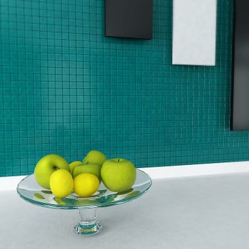 Стеклянная мозаика Natural Color Palette A-011 (B-011) 30x30 см — фото 8, Мозаика