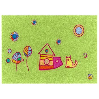 Коврик для ванной комнаты WasserKRAFT Kammel 80х50 BM-1201 Зеленый — фото 1, Коврики для ванной комнаты