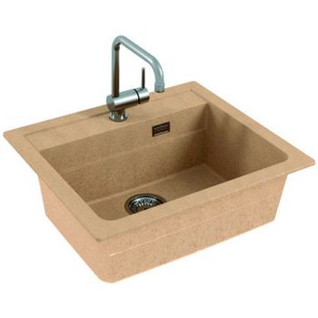 Кухонная мойка Alveus Granital Atrox 30 Beige G55 590x500 1131994 Бежевая — фото 2, Кухонные мойки