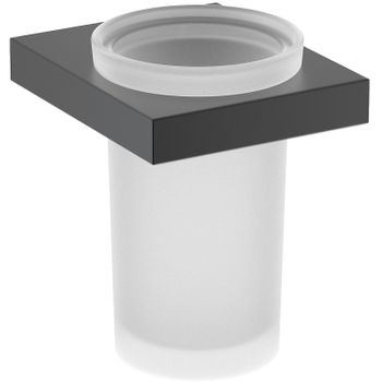 Стакан для зубных щеток Timo Petruma 15233/03 Черный матовый — фото 1, Стаканы для зубных щеток