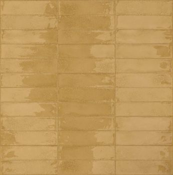 Керамогранит Atlas Concorde Russia Rinascente Resin Ambra Brick Murano 600010002392 7,5х30 см — фото 1, Керамогранит