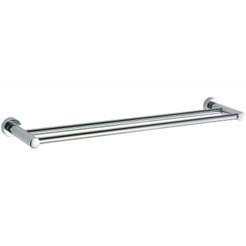 Полотенцедержатель WasserKRAFT Donau K-9440 двойной Хром — фото 1, Полотенцедержатели