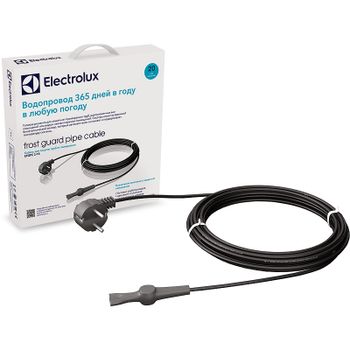 Защита от замерзания бытовых трубопроводов Electrolux Frost Guard Pipe Cable EFGPC 2-18-8 НС-1068074 8 метров — фото 1, Теплые полы