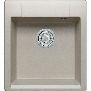 Кухонная мойка Polygran Argo-460 №14 444669 Серая — фото 1, Кухонные мойки