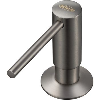 Дозатор для жидкого мыла Milacio Ultra MC.931.GM Вороненая сталь — фото 1, Дозаторы