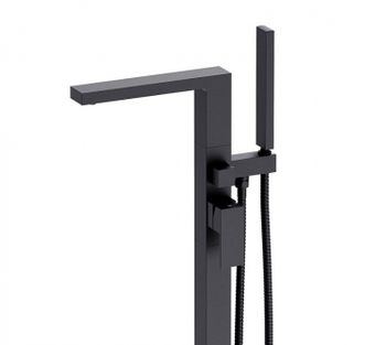 Смеситель для ванны Timo Selene 2210/03Y-CR Черный — фото 2, Смесители напольные