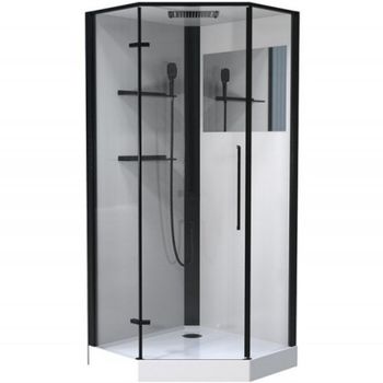 Душевая кабина Esbano Muse ESM-PENTA-90 90x90 L ESKM90PRL без гидромассажа — фото 1, Душевые кабины