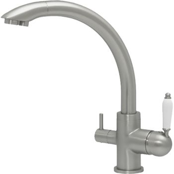 Смеситель для кухни Seaman Barcelone SSL-5382-MS Никель — фото 2, Смесители для кухни