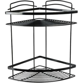 Полка корзина Fixsen FX-850B-2 Черная — фото 1, Полки для ванной и душа