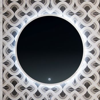 Зеркало Astra Form Прима 90 03220001 с подсветкой с сенсорным выключателем — фото 3, Зеркала в ванную комнату