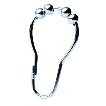 Кольца для карниза Ridder 49550 Хром — фото 1, Крючки для штор