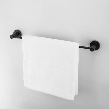 Полотенцедержатель Frap F302 F30201 Черный матовый — фото 7, Полотенцедержатели