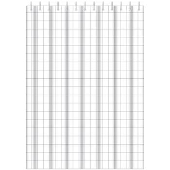 Штора для ванны Haiba HB75002 Клетка — фото 1, Шторы для ванной