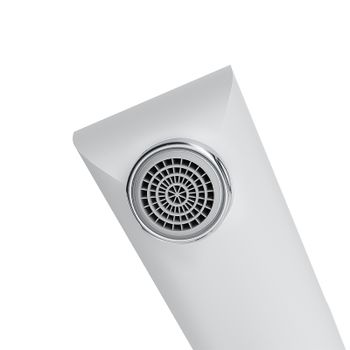 Смеситель для ванны Damixa Origin Elegance 841000000 Хром Белый — фото 5, Смеситель для ванны