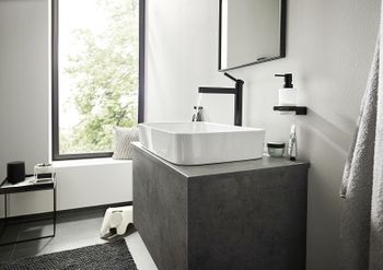 Дозатор для жидкого мыла Hansgrohe AddStoris 41745140 Шлифованная бронза — фото 3, Дозаторы